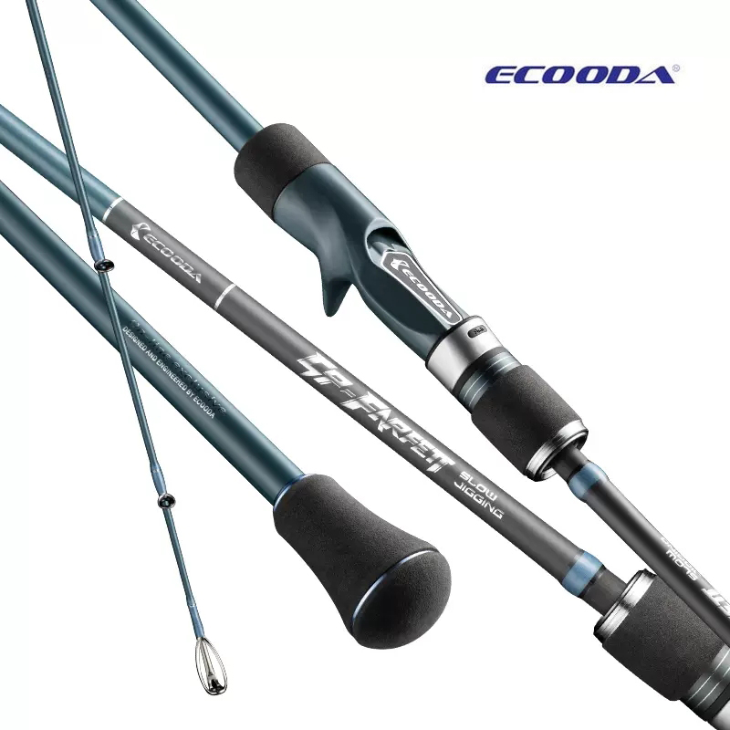 Fishing Equipment Brands - Ecooda-スピニング釣り竿,キャスティング,ボート釣り用,スロージギング,東レカーボン,1.85m, 1.88m, 1.93m, 30 40t,新品