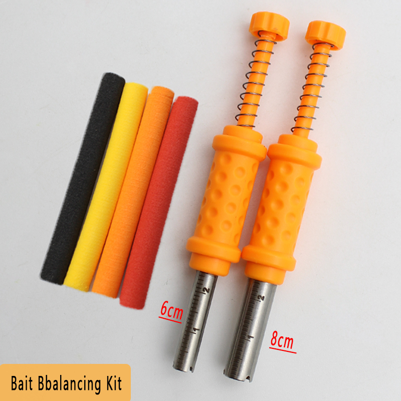 Fishing Equipment Kit - 6ミリメートル/8ミリメートル鯉釣りツールキット鯉餌コアラツール + ジグザグリグ泡ポップアップboiliesために作るロニーリグ鯉魚機器