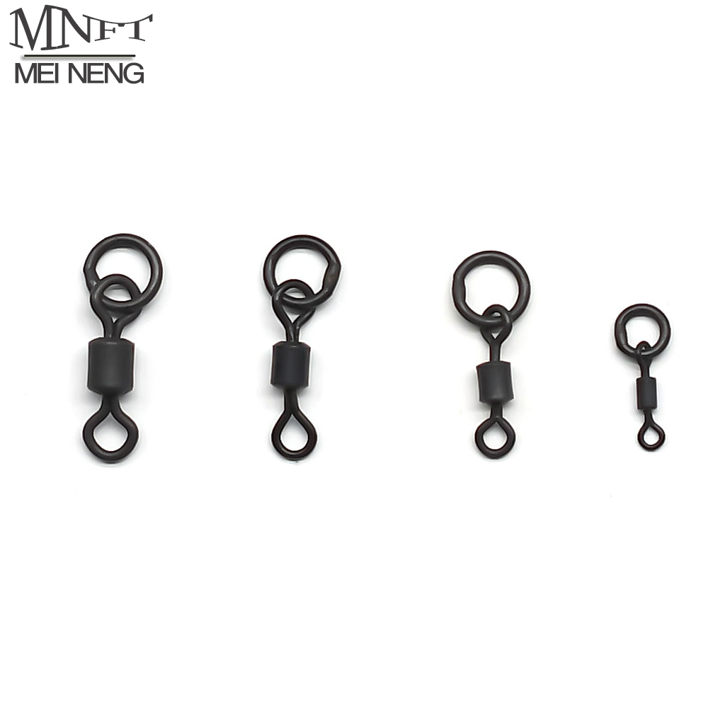 Fishing Equipment For Beginners - MNFT 40 個クイックチェンジフレキシリングスイベルリグ作成ターミナルタックル鯉釣りアクセサリー