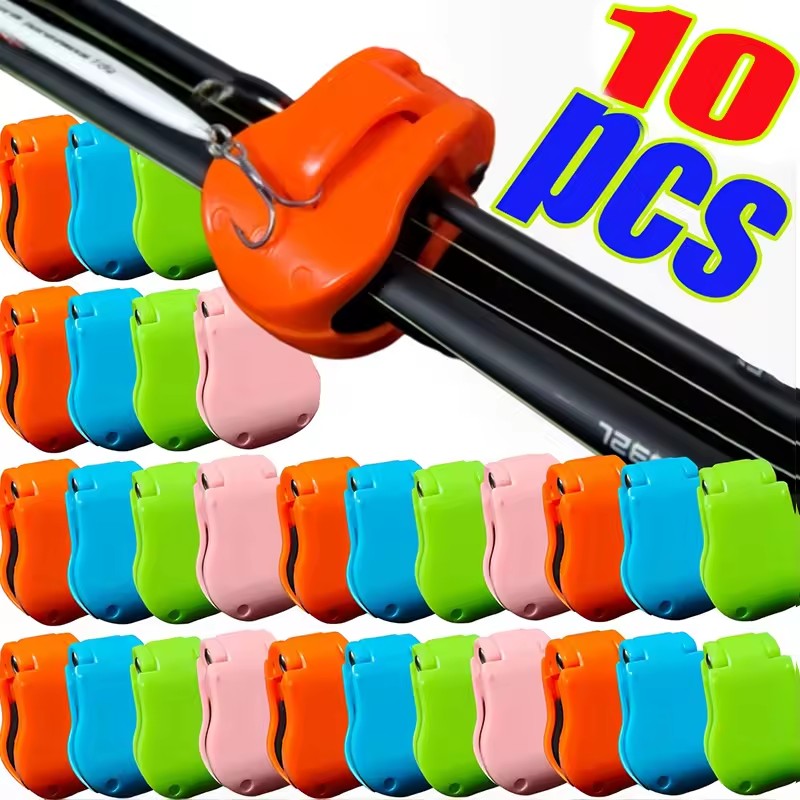 Fishing Equipment Kit - ABS 釣竿ホルダー ユニバーサル多機能固定具 ルアー用 シーテーブルロッド用 運搬保管用