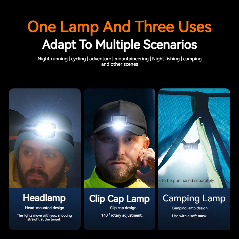 フィリップス LED ヘッドランプ センサーヘッド 懐中電灯 - Fishing Headlamp のレビューと価格