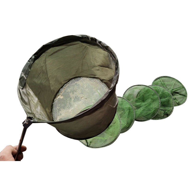 釣り用の折りたたみ式エビ網,魚用のアルミホイルリングエッジ, - Fishing Equipment For Beginners のレビューと価格