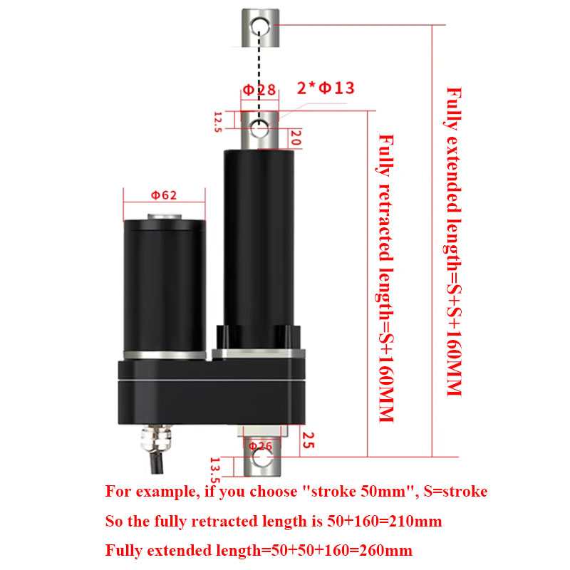 7000N 産業用ヘビーデューティ電動アクチュエータ IP6 - Telescopic Fishing Rod のレビューと価格