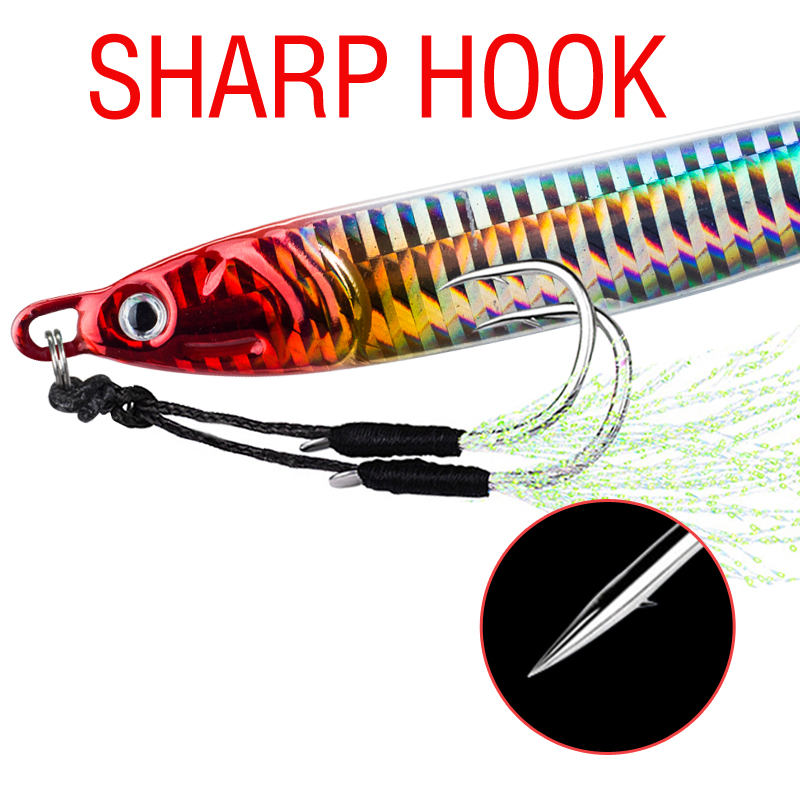 7 個 40 グラム 60 グラム 80 グラム 100 グ - Fishing Equipment Kit のレビューと価格