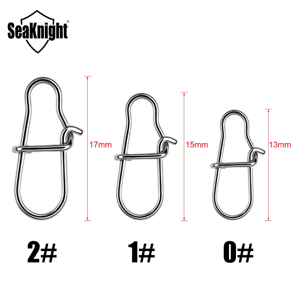 SeaKnight 50 ピース/ロット釣り用コネクタスイベ - Fishing Equipment For Beginners のレビューと価格