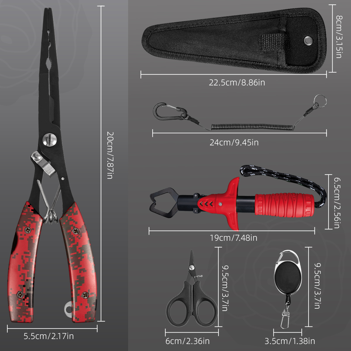 ステンレス製の機能的なフィッシングプライヤー、ワイヤーカッタ - Fishing Equipment Pictures のレビューと価格
