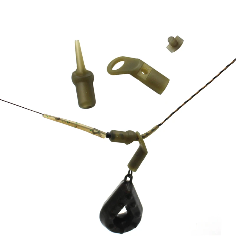 12 個鯉釣りランリグキットアクセサリー鯉の毛チョッドヘリコ - Fishing Equipment Kit のレビューと価格