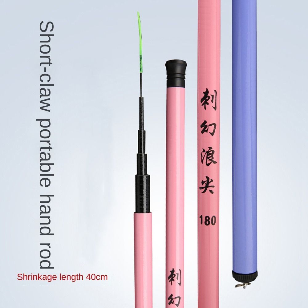 40 センチメートル収納伸縮式釣竿超短い 1.8 メートル- - Telescopic Fishing Rod のレビューと価格