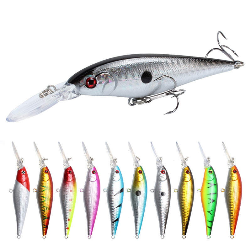 プラスチック製のリジッドミノールアー,ジャークベイト,ウォブ - Fishing Equipment Japan のレビューと価格