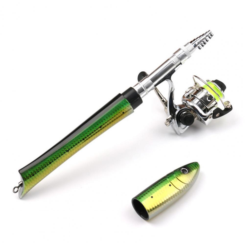 ポータブル伸縮式釣り竿,ミニ伸縮式釣り竿,リールキット,釣り - Fishing Equipment Kit のレビューと価格