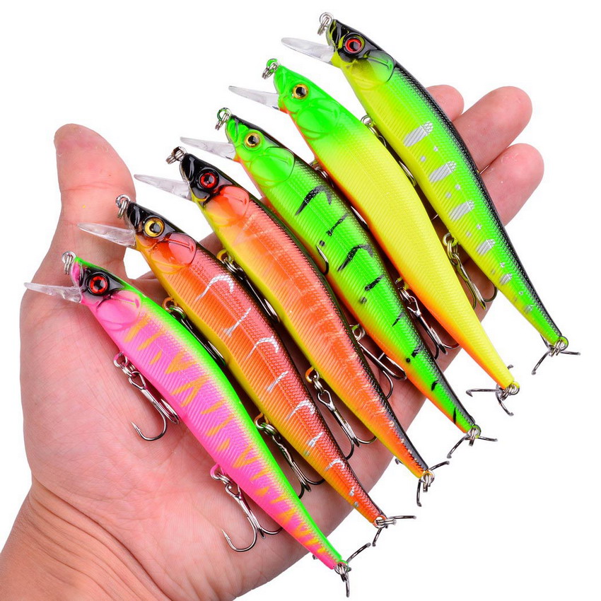 1 個釣りルアー 115 ミリメートル/14 グラムミノーク - Fishing Equipment Kit のレビューと価格