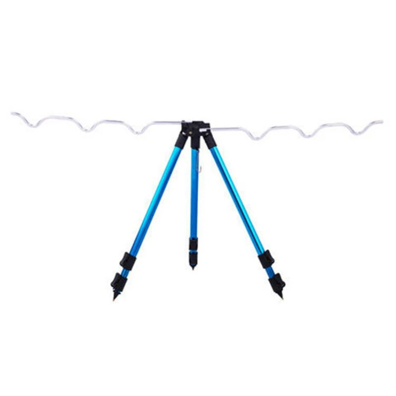 1PC 釣り海竿ブラケットアルミ合金地面挿入三角ブラケット遠 - Telescopic Fishing Rod のレビューと価格