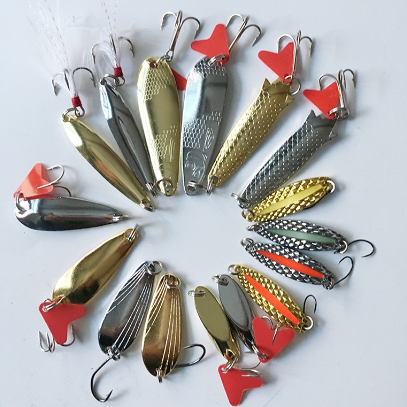 釣り用ルアーキット 16個セット トローリングジギングルアー - Fishing Equipment Kit のレビューと価格