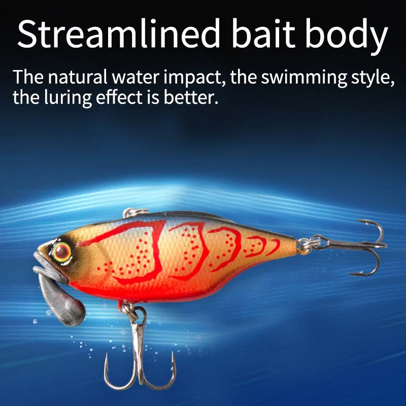 日本デザインのシンキングミノー 60mm 18.5g VIB - Fishing Equipment Japan のレビューと価格