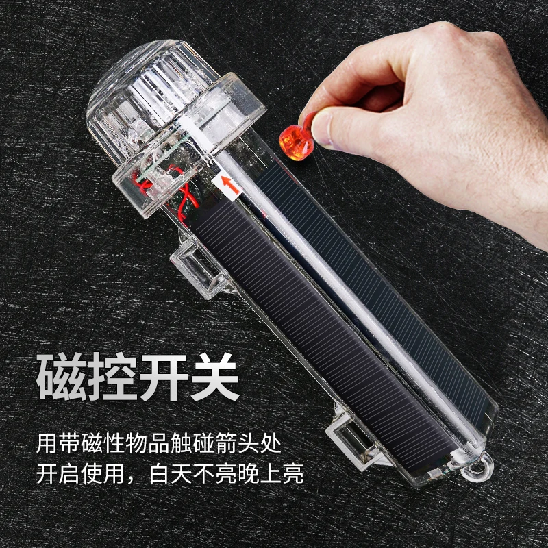 防水信号灯,漁網フラッシュ,ブイ警告灯,ソーラーアクセサリー - Fishing Equipment For Beginners のレビューと価格