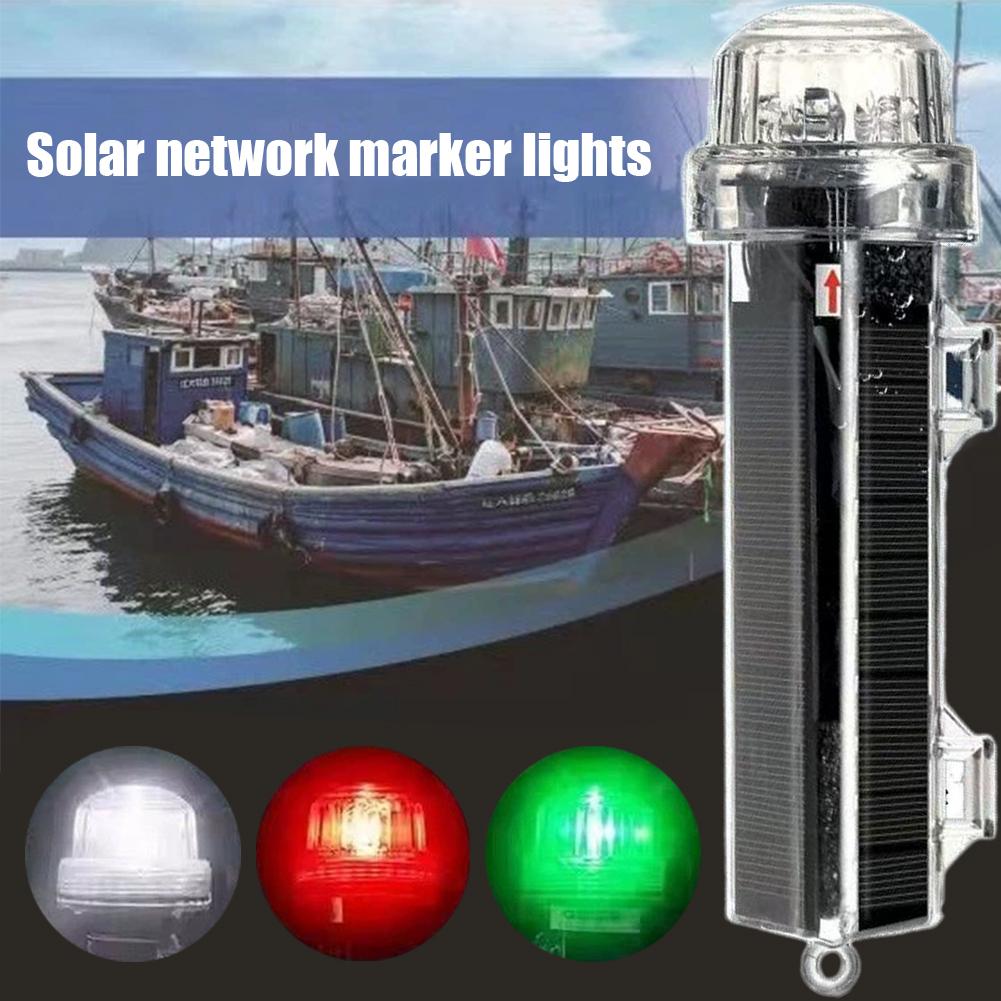 ソーラーオーシャンシグナルライト航海信号灯防水フラッシュLE - Fishing Equipment For Beginners のレビューと価格