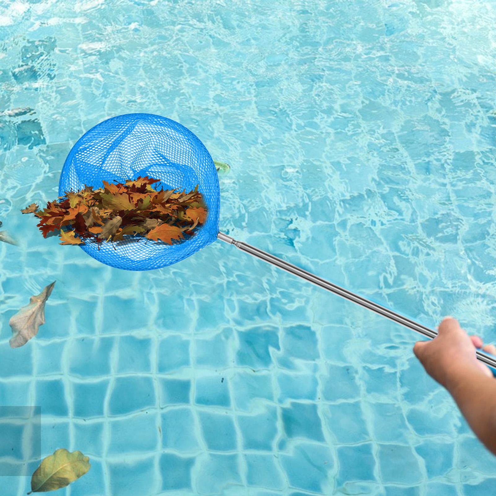 プールスキマーネット伸縮ポール付きステンレス鋼釣りネット子供 - Telescopic Fishing Rod のレビューと価格