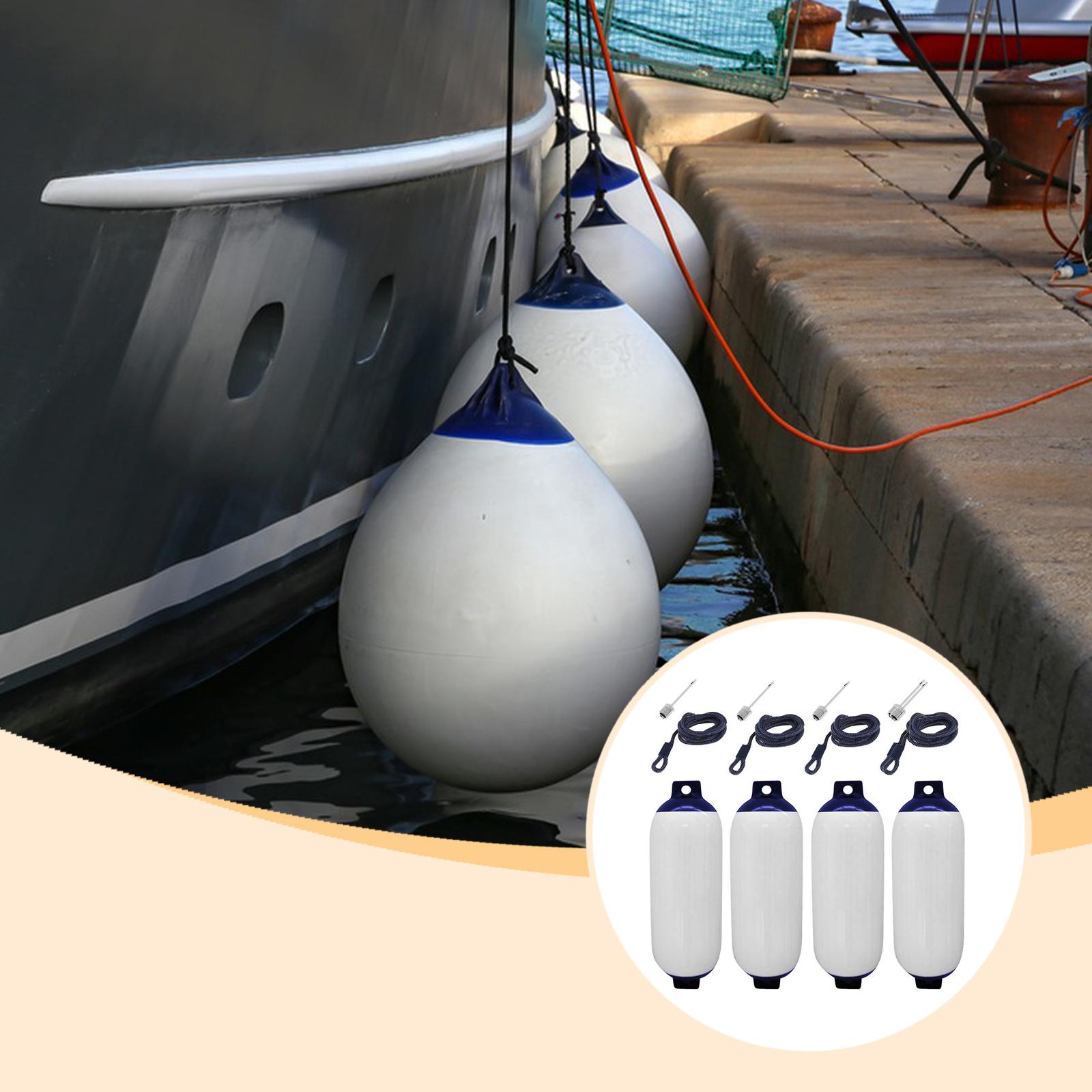 4個のボートフェンダー、ボートアクセサリー、マリンドックバン - Fishing Equipment For Beginners のレビューと価格