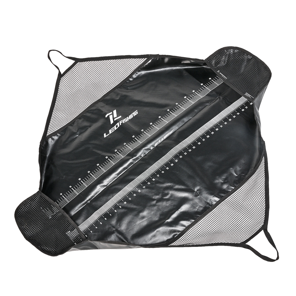 黒色PVC製釣り用ランディングマット 120cm 魚釣り用ス - Fishing Equipment For Beginners のレビューと価格